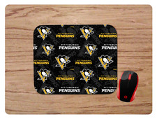 PITTSBURGH PENGUINS PATTERN MOUSEPAD MOUSE PAD HOME OFFICE GIFT NHL DESIGN 3
