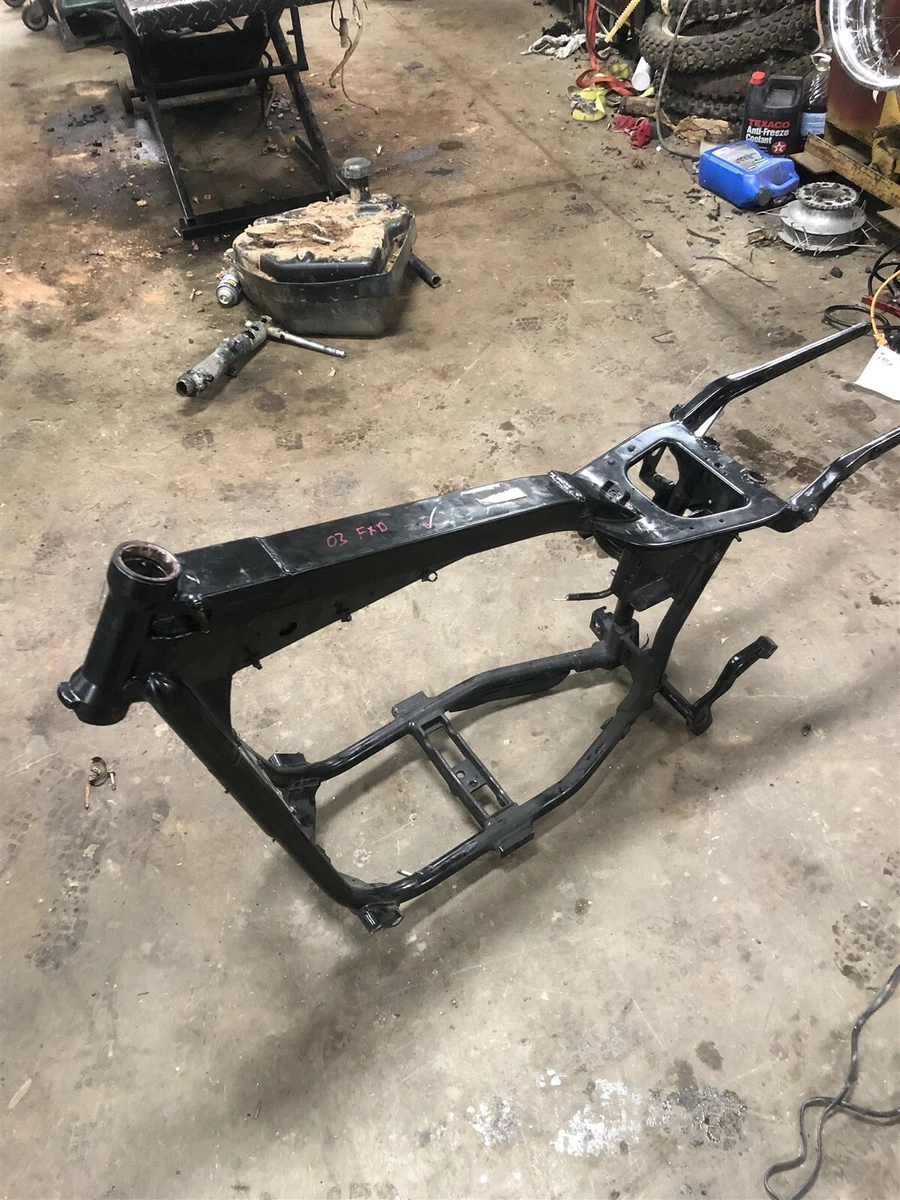 Harley davidson frames with clear titles sales