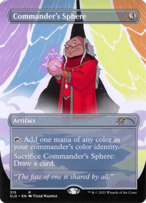 Magic the Gathering (mtg): SLD: Commanders Sphere - Rare - Full Art