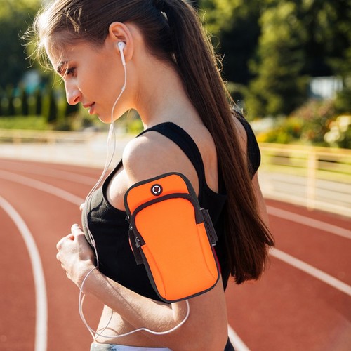 Running Phone Holder Breathable Running Arm Bands For Cell Phone, Arm Strap - 第 7/16 張圖片