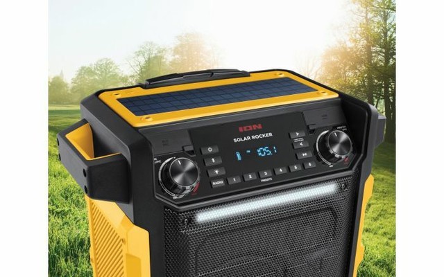 solar rocker speaker