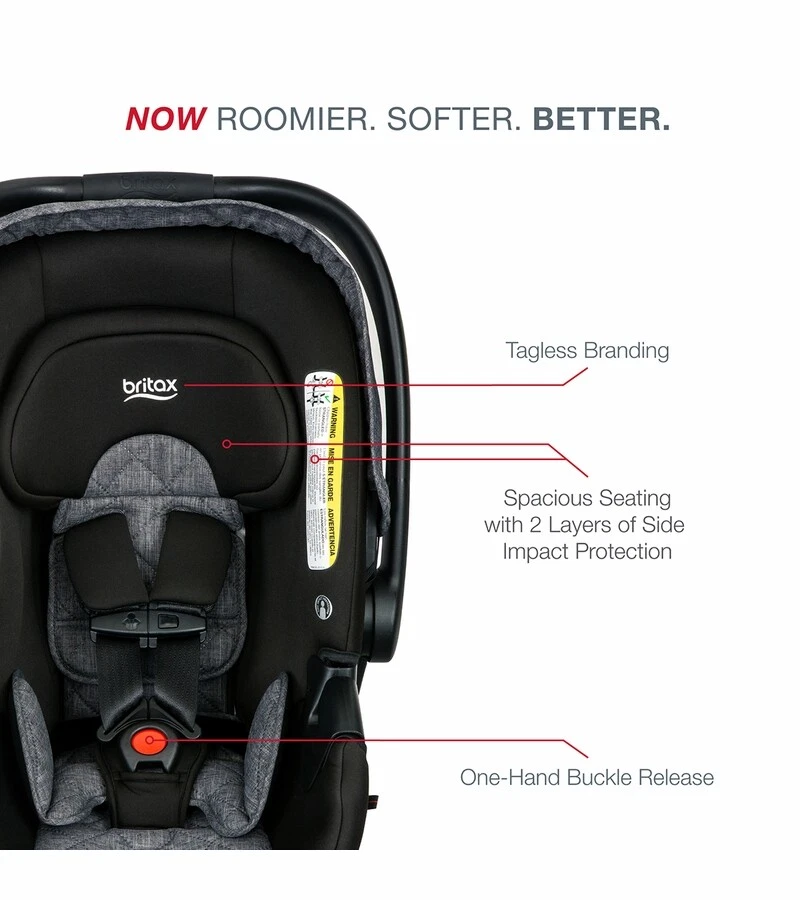 Britax B Free B Safe Gen2 FlexFit Travel System Vibe eBay