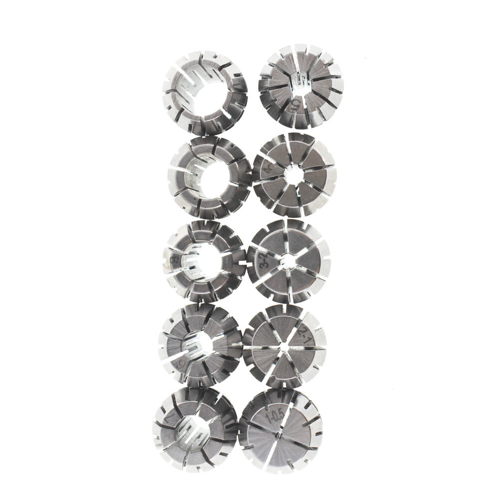 10 Pack ER16 Spring Collet Set For Milling Lathe Engraving Machine 1-10mm New