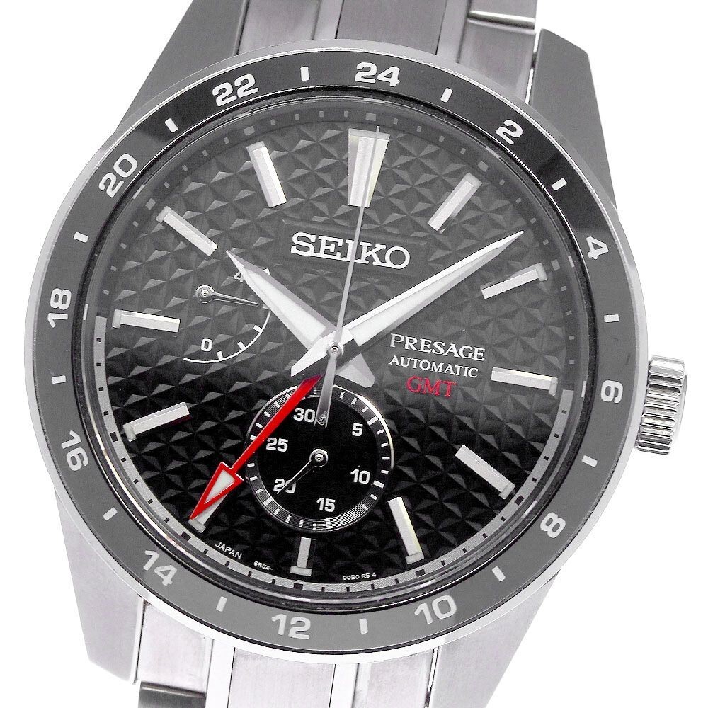 SEIKO Presage Automatic GMT　SARF005 Seiko Presage Sharp Edged Series Automatic GMT SARF005