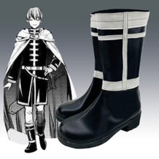 Cosplay Frieren Beyond Journey's End Himmel Shoes Boots Halloween Party Boots PU