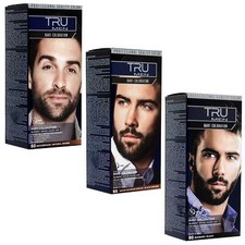TRU MEN Bart- & Schnurrbart-Färbeset - Perfe...