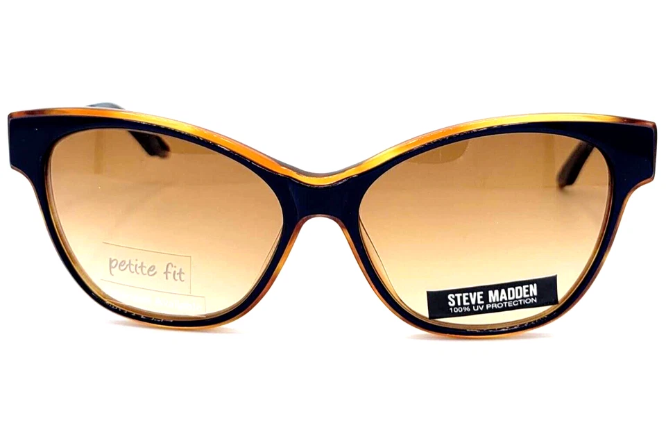 STEVE MADDEN SKARLETT ТЕМНО-СИНИЙ КОРИЧНЕВЫЙ ГРАДИЕНТ PETITE FIT СОЛНЦЕЗАЩИТНЫЕ ОЧКИ 53-14-130 ММ - Изображение 2 из 4