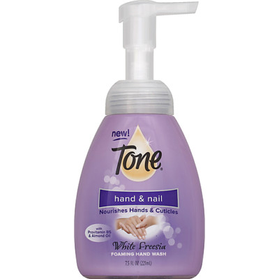 (1) ONE Tone Hand & Nail Foaming Hand Wash White Freesia Scent 7.5oz