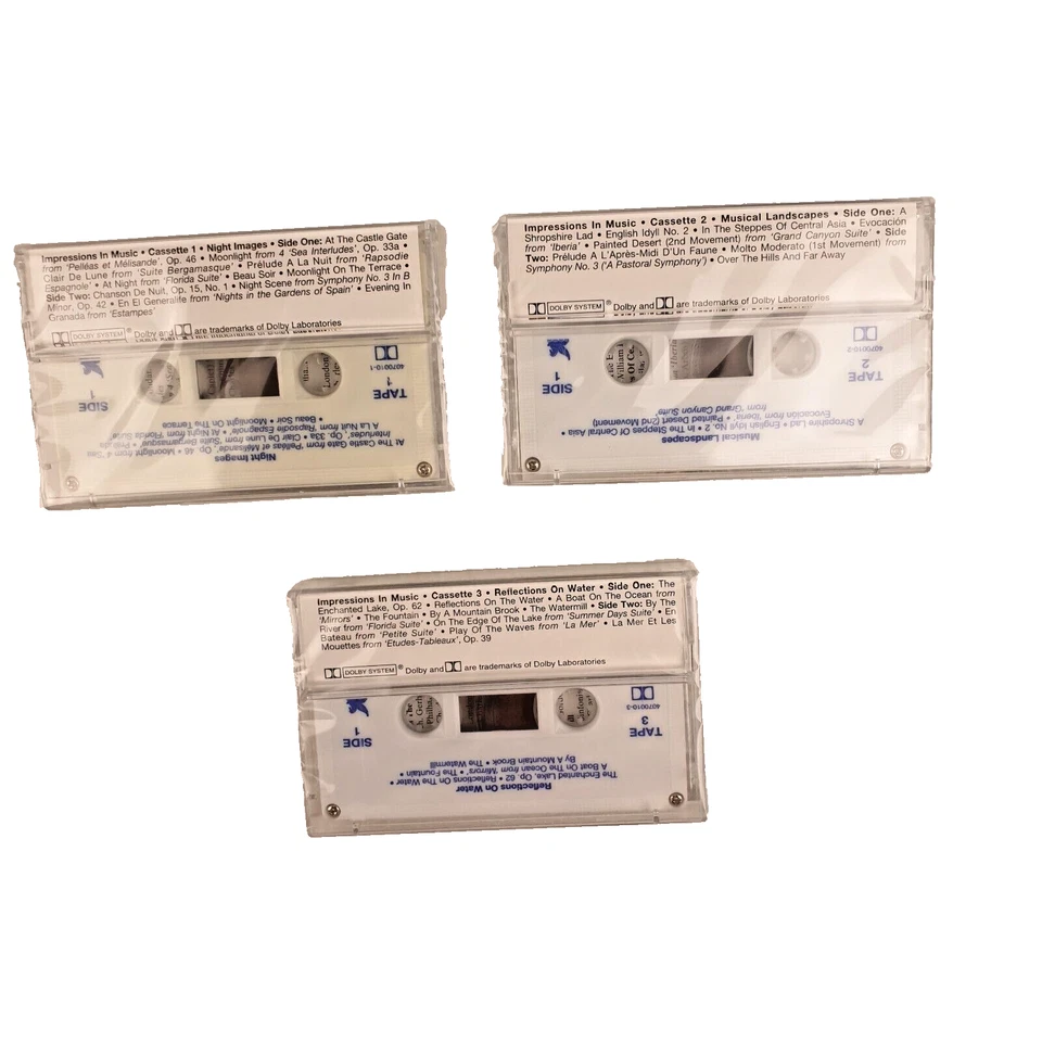 Impressions In Music Cassette Tapes Vol 1, 2 & 3, Classical, Reader's Digest - Image 2 of 4