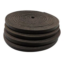 TOFL Baseball & Softball Glove & Mitt Lacing 4 Dark Brown Leather Laces 3/16"