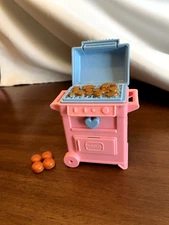 Playskool Dollhouse 1991 Crackle and Sizzle Grill WORKS