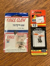 Eagle Claw (374A) Size 16 Treble Hook & South Bend (DBT-12) Size 12 Do-Bait Hook