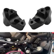1 Set Motorcycle CNC Handlebar Risers Bar Clamp Cover Fit For CFMOTO 450MT 2024