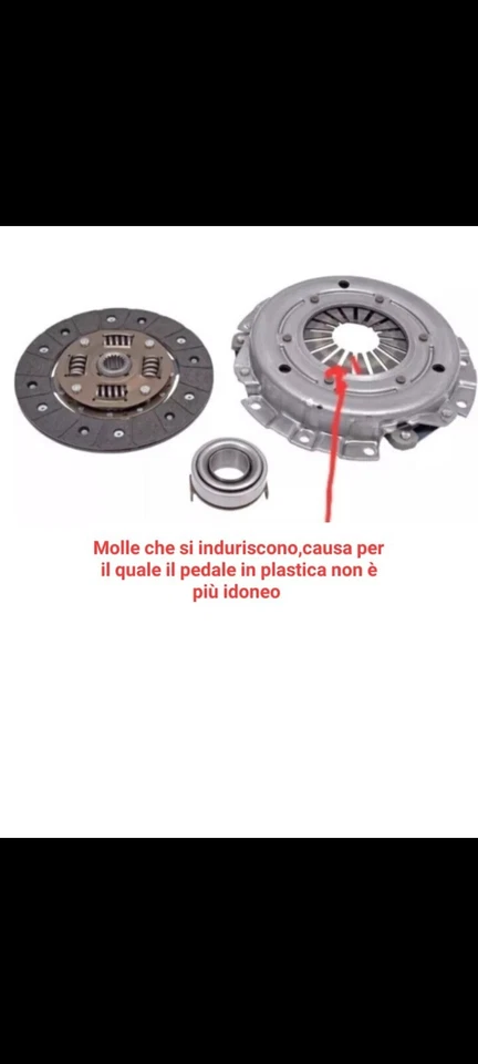 Replica PEDALE Leva FRIZIONE CHEVROLET Spark A Cavo In Acciaio Garantito A Vita - Imagen 4 de 4