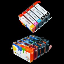LOT Multipack Ink Cartridges Compatible with HP 364XL 3070a 4610 Photosmart 5520