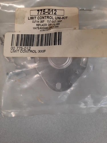 Robertshaw 775-012 Limit Control Uni-Kit - cut-in 250F cut-out 300F - br2