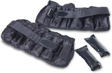 CAP Barbell Adjustable Ankle Weights 10 Pound Black Adjustable New