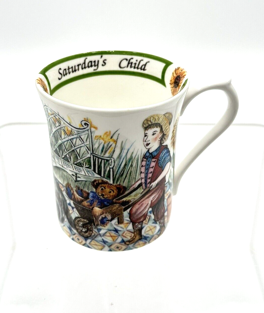 Churchill Brand Queens Fine Bone China Birthday Week Mug Saturdays