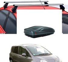 BOX AUTO PORTAPACCHI ALL TIME 320+BARRE PORTATUTTO ALLUMI PER RENAULT MODUS 2007