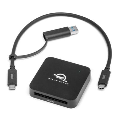 OWC Atlas CFast Card Reader USB-C USB-A CFast 2.0 Card Reader