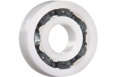 Radialrillenkugellager, aus PA, Glaskugeln, mm BB-625-B180-10-GL/ d1= 5 / d2= 16