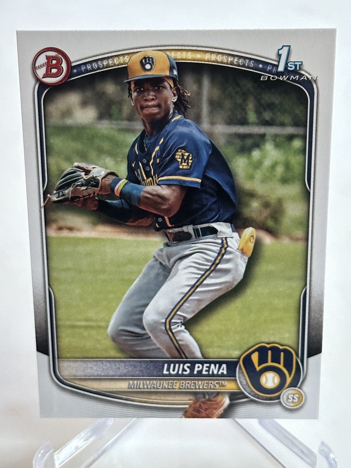 2025 Bowman - Prospects Luis Pena #BP-38 Brewers
