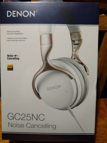 Denon AH-GC25NC Wired Noise-Cancelling Headphones - Hi-Res + Bluetooth  Speaker 883795004725 | eBay