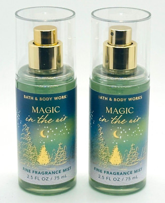 2-Pack Bath & Body Works MAGIC IN THE AIR Mini Travel Fine Fragrance ...