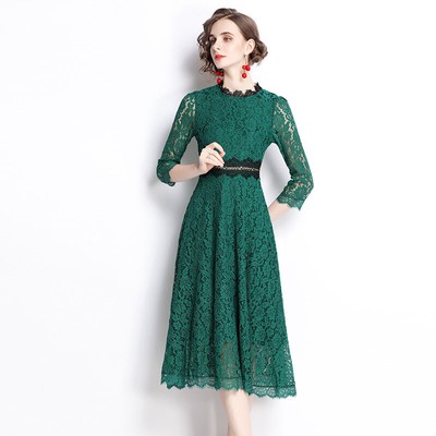 balloon dress for ladies Resort Wear Polyester Sanur Balloon Mini Dress in Floral for Women at House  of Fett main image 1