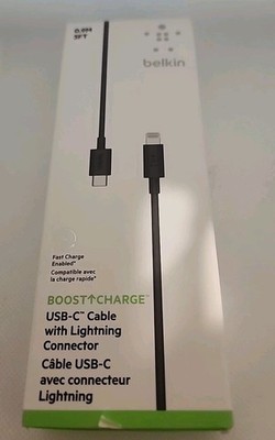 Belkin Boost Charge 3' USB-C Cable - Black