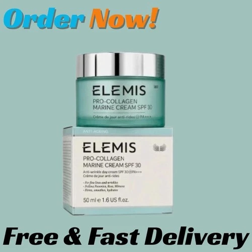 Elemis Pro-Collagen Marine Cream SPF30 Anti-wrinkle Day Cream - 50 ml - Picture 1 of 4