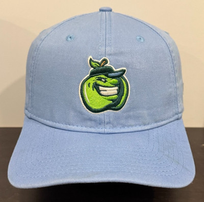 Yakima Valley Pippins New Era Golf Flex Stretch Fit Hat Medium-Large Blue Cotton