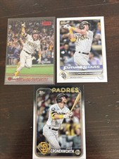Jake Cronenworth San Diego Padres (3) Cards Excellent Condition