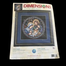 Dimensions Holy Family Counted Cross Stitch Kit 8784 NIP Christmas