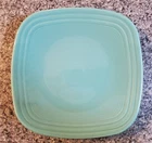 Fiesta Turquoise Square Luncheon Plate 9" RETIRED EUC