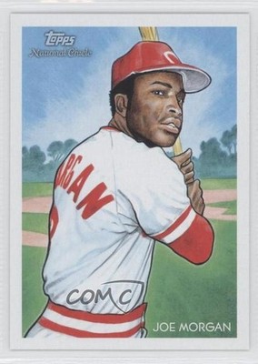 2010 Topps National Chicle Bazooka Back Joe Morgan by Jason Davies #250 HOF 0c6