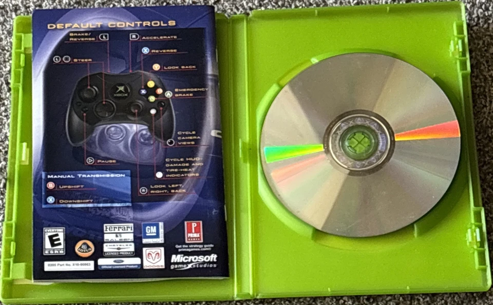 Forza Motorsport (Microsoft Xbox, 2005) Complete with game manual - Image 4 of 4