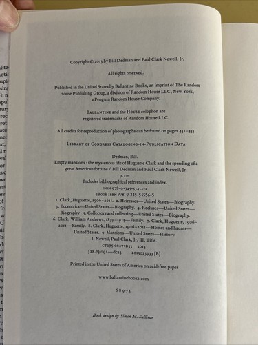 Empty Mansions : The Mysterious Life of Huguette Clark and the Spending of a... - 第 3/6 張圖片