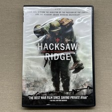 Hacksaw Ridge DVD 2016 True Story War Mel Gibson Okinawa WWII Andrew Garfield