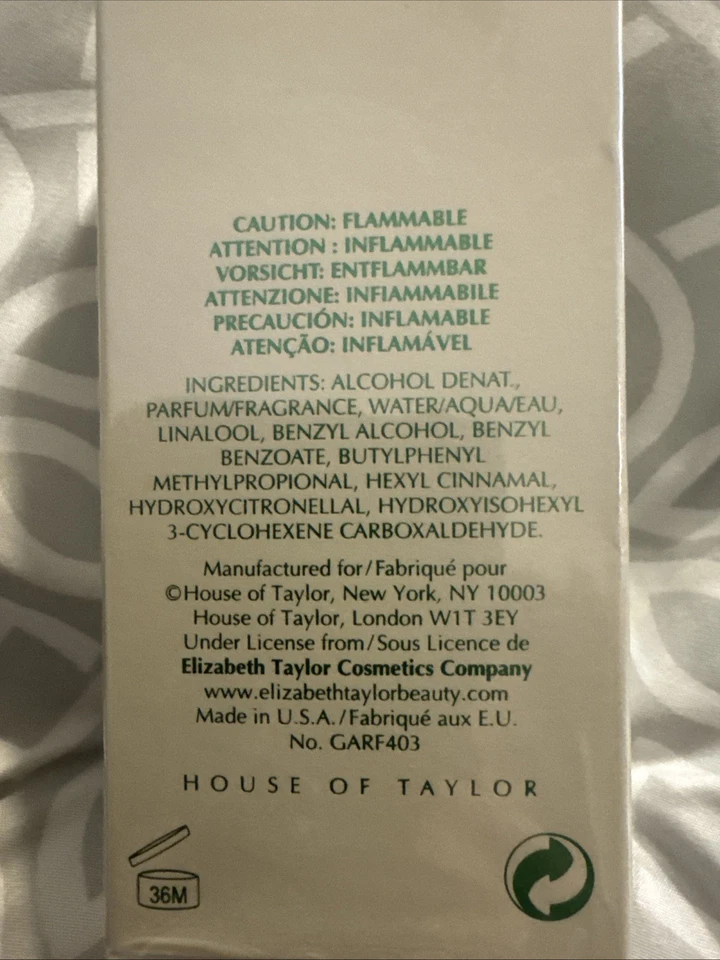 GARDENIA ELIZABETH TAYLOR от Elizabeth Taylor (женщины) - парфюмированная вода спрей 3,3 - Изображение 2 из 3