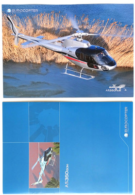 AS350 B3e (H125) EUROCOPTER incl 15-pg Brochure & 9X12 Photo AIRBUS HELICOPTER