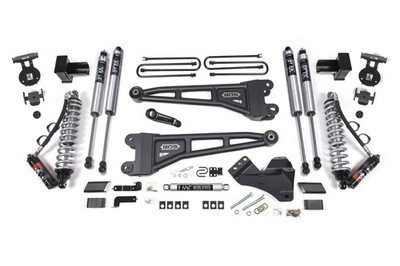 BDS Suspension BDS1563FPE 4'' Radius Arm Lift Kit 2''Rear Block for 20-22 F350 4WD