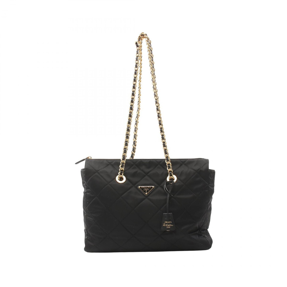 【PRADA】Sale ★Re-Edition1995 チェーン Re-Nylon Tote バッグ Prada Re-Edition 1995 Chain Re-Nylon Tote Bag Nylon | eBay