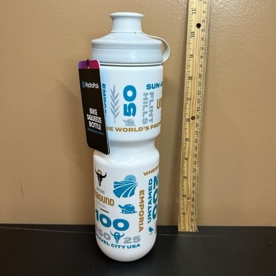HydraPak Bike Squeeze Bottle, 30oz, Flint Hills Gravel Ride, KS, Breakaway Muck