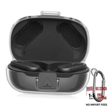 with Safety Lock for JBL Endurance Peak 3 Case Cover Soft TPU Clear