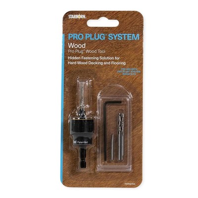 Starborn Industries Smart-Bit Pro Plug System Countersink Drill Bit Tool for ...