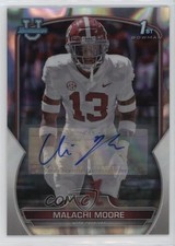 2022 Bowman U Chrome Prospect Lava Refractor 88/199 Malachi Moore #74 Auto 1by6