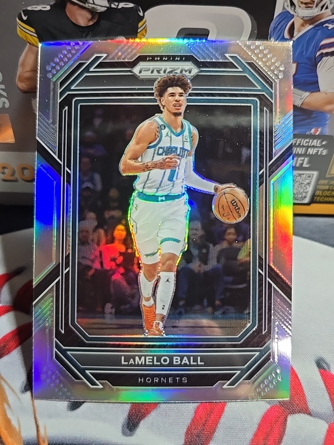 2022-23 LaMelo Ball Prizm Silver Prizm #150 Hornets Holo