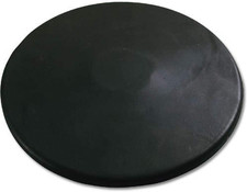 Sports Practice 1.6K Black Rubber Discus, One...
