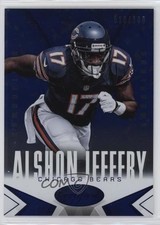 2014 Certified Hot Box Blue Camo 10/100 Alshon Jeffery #19 0c4